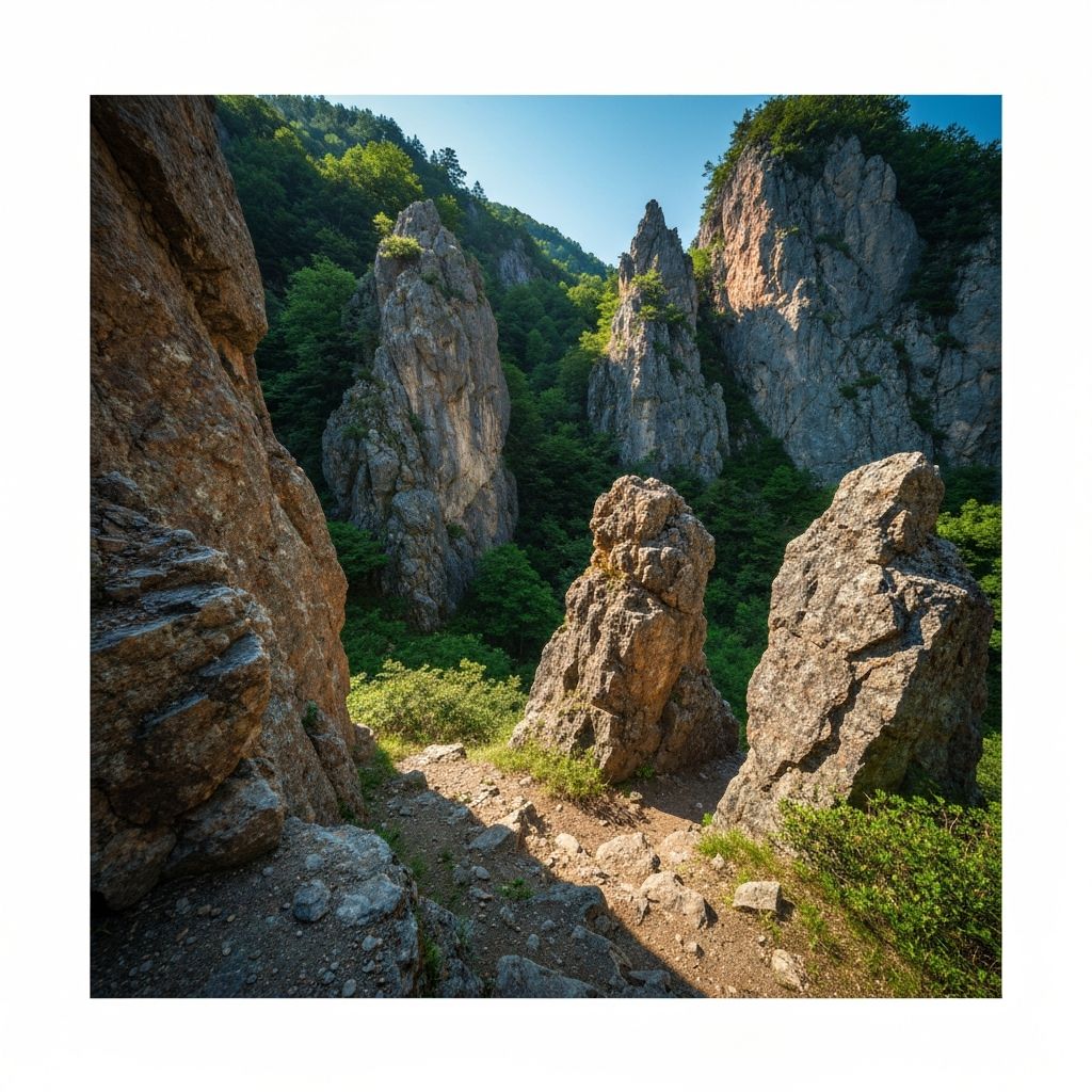 Formasi mineral pegunungan